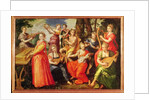 Apollo and the Muses by Maarten de Vos