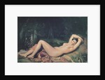 A Sleeping Nymph, 1850 by Theodore Chasseriau
