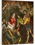 The Adoration of the Shepherds, c. 1603-14 by El (1541-1614) Greco