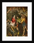 The Adoration of the Shepherds, c. 1603-14 by El (1541-1614) Greco