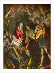 The Adoration of the Shepherds, c. 1603-14 by El (1541-1614) Greco