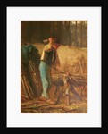 The Wood Splitter by Jean-Francois Millet