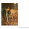 The Wood Splitter by Jean-Francois Millet