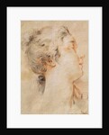 Head of a Woman Turned to the Right by Francois Boucher