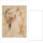 Head of a Woman Turned to the Right by Francois Boucher