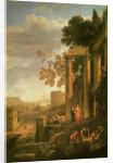 Landscape, the Burial of Saint Serapia by Claude Lorrain