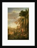 Landscape, the Burial of Saint Serapia by Claude Lorrain