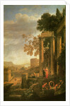 Landscape, the Burial of Saint Serapia by Claude Lorrain