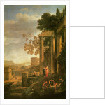 Landscape, the Burial of Saint Serapia by Claude Lorrain
