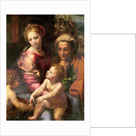 The Holy Family, detail: the Virgin, Saint Elizabeth and Child, c.1518 by Raphael