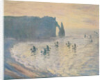 The Cliffs at Etretat, 1886 by Claude Monet