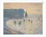 The Cliffs at Etretat, 1886 by Claude Monet