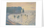 The Cliffs at Etretat, 1886 by Claude Monet