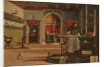 Vision of St Augustine by Vittore Carpaccio