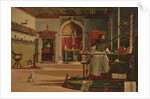 Vision of St Augustine by Vittore Carpaccio