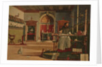 Vision of St Augustine by Vittore Carpaccio