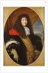 Portrait of Louis XIV, King of France and Navarre, in front of the Tuileries, c. 1643 by Charles Le Brun