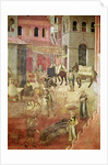 Effects of Good Government in City by Ambrogio Lorenzetti