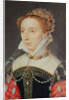 Portrait of Anne de Pienne, lady in waiting to Mary Stuart, c.1560 by Francois Clouet