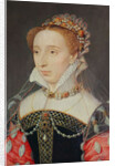 Portrait of Anne de Pienne, lady in waiting to Mary Stuart, c.1560 by Francois Clouet