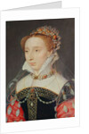 Portrait of Anne de Pienne, lady in waiting to Mary Stuart, c.1560 by Francois Clouet