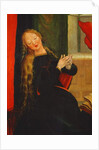 Detail of the Annunciation of the Virgin Mary by Matthias Grunewald