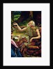The visit of Saint Anthony to Saint Paul the hermit by Matthias Grunewald