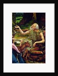 The visit of Saint Anthony to Saint Paul the hermit by Matthias Grunewald