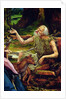 The visit of Saint Anthony to Saint Paul the hermit by Matthias Grunewald