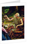 The visit of Saint Anthony to Saint Paul the hermit by Matthias Grunewald