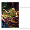 The visit of Saint Anthony to Saint Paul the hermit by Matthias Grunewald