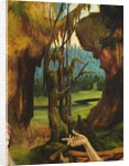 The visit of Saint Anthony to Saint Paul the hermit by Matthias Grunewald