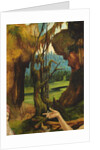 The visit of Saint Anthony to Saint Paul the hermit by Matthias Grunewald