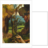 The visit of Saint Anthony to Saint Paul the hermit by Matthias Grunewald