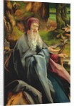 Visit of Saint Anthony to Saint Paul the hermit by Matthias Grunewald