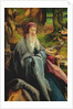 Visit of Saint Anthony to Saint Paul the hermit by Matthias Grunewald