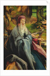 Visit of Saint Anthony to Saint Paul the hermit by Matthias Grunewald