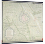 Map of Sas de Gant and surrounding areas, 1759 by Flemish School