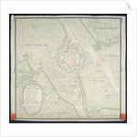 Map of Sas de Gant and surrounding areas, 1759 by Flemish School