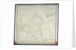 Map of Sas de Gant and surrounding areas, 1759 by Flemish School