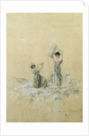 The Winnowers, 1866 by Antoine Auguste Ernest Herbert or Hebert