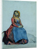 Woman of Procida, seated by Antoine Auguste Ernest Herbert or Hebert