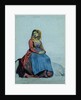 Woman of Procida, seated by Antoine Auguste Ernest Herbert or Hebert