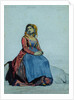 Woman of Procida, seated by Antoine Auguste Ernest Herbert or Hebert