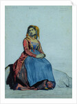 Woman of Procida, seated by Antoine Auguste Ernest Herbert or Hebert