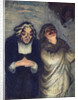 A Scapin or Comedy Scene, c.1863-1865 by Honore Daumier