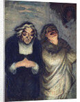 A Scapin or Comedy Scene, c.1863-1865 by Honore Daumier