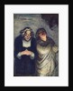 A Scapin or Comedy Scene, c.1863-1865 by Honore Daumier