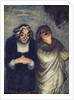 A Scapin or Comedy Scene, c.1863-1865 by Honore Daumier