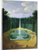 View of the Fountain Obelisk in the Gardens of Versailles by Pierre-Denis Martin